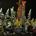 Dark Guard Evil Dwarves 10 miniatures 28MA0057