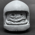 Aged Astronaut head TOYS0015